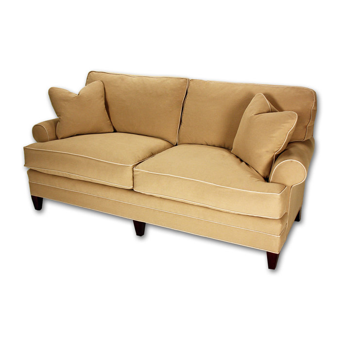 Short Loose Pillow Back Sofa Short Loose Pillow Back Sofa
