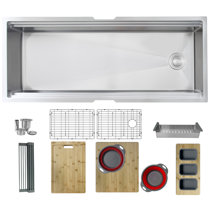 Undermount Stylish Kitchen Sinks You Ll Love In 2021 Wayfair