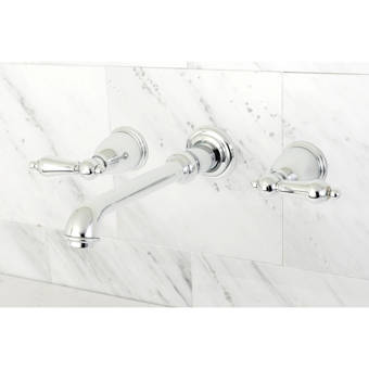 Kingston Brass Ks7123tx French Country 8 Inch Center Wall Mount