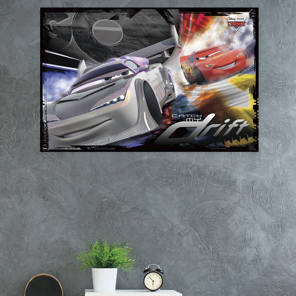 Trends International Cars - Drift Paper Print | Wayfair