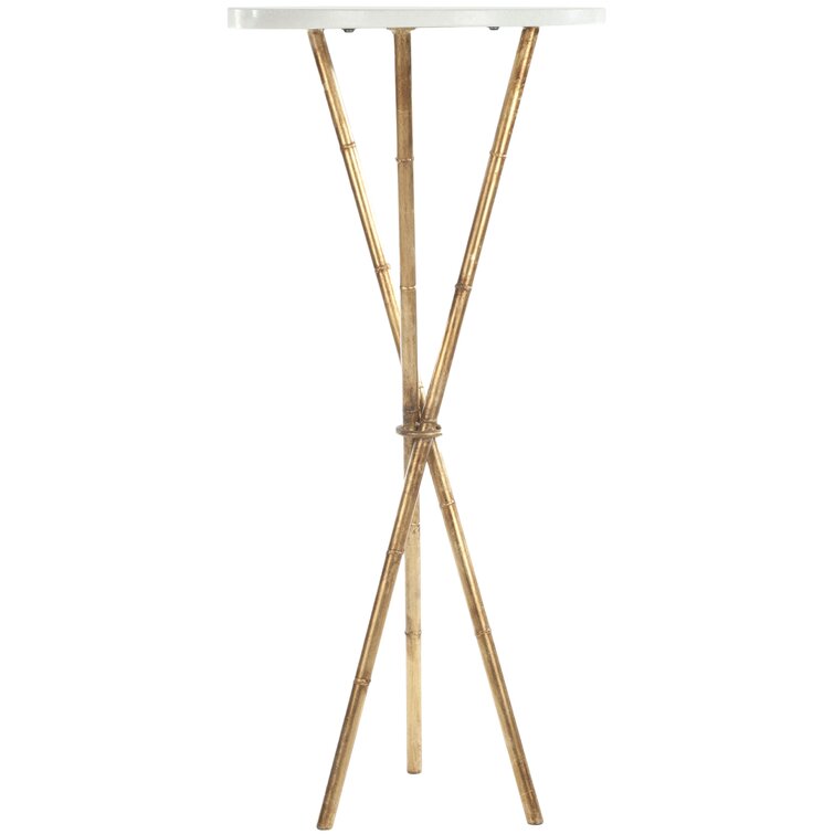 Mercer41 Tamara 35.5'' Tall Cross Legs End Table & Reviews | Wayfair