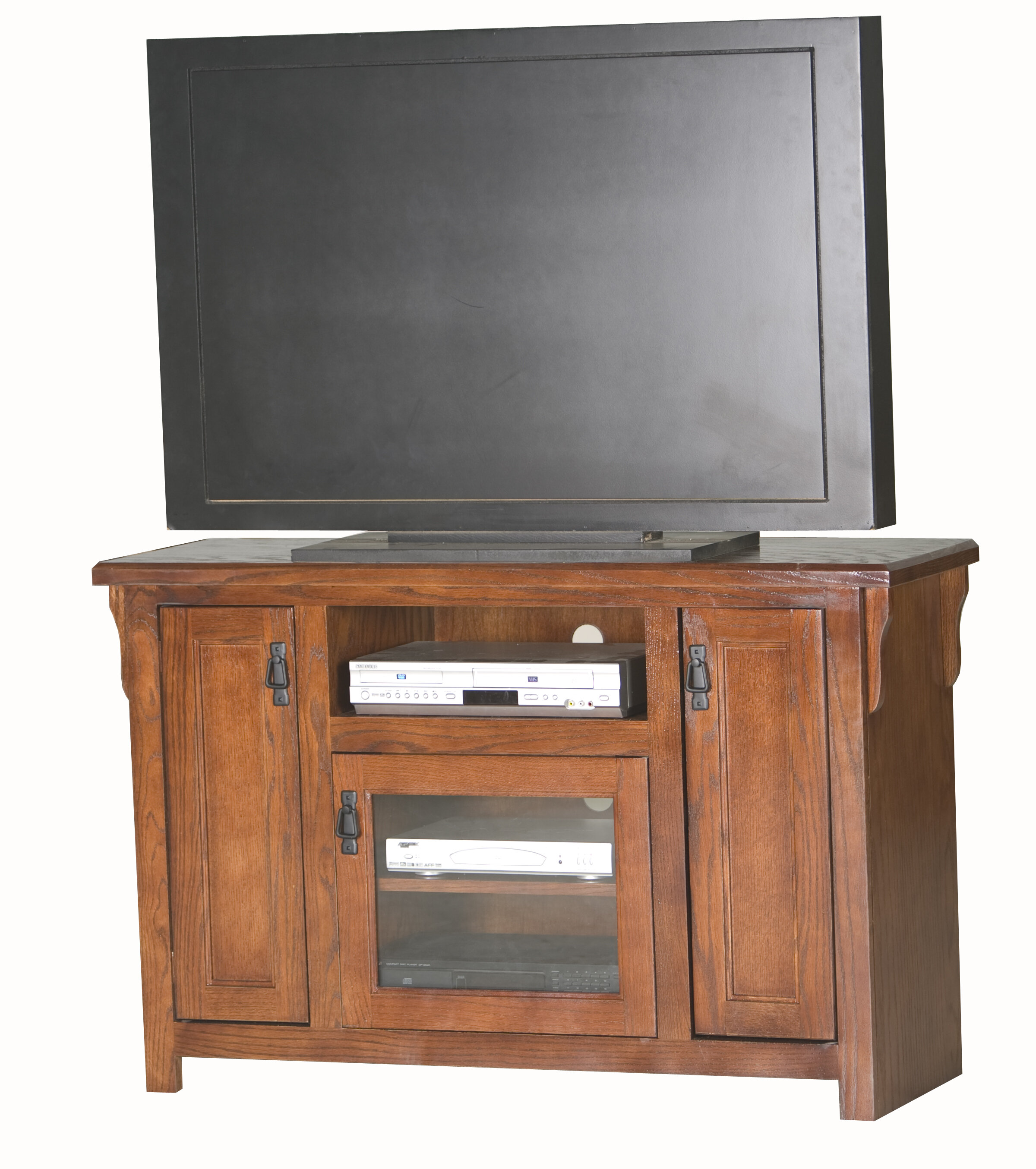 Millwood Pines Gus Solid Wood TV Stand for TVs up to 60