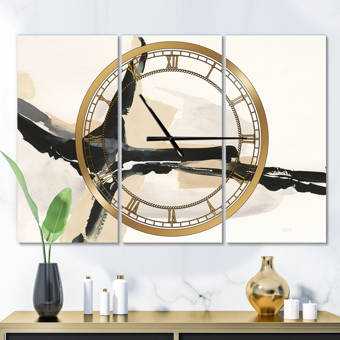 Emmett Contemporary Wall Clock Howard Miller 625514