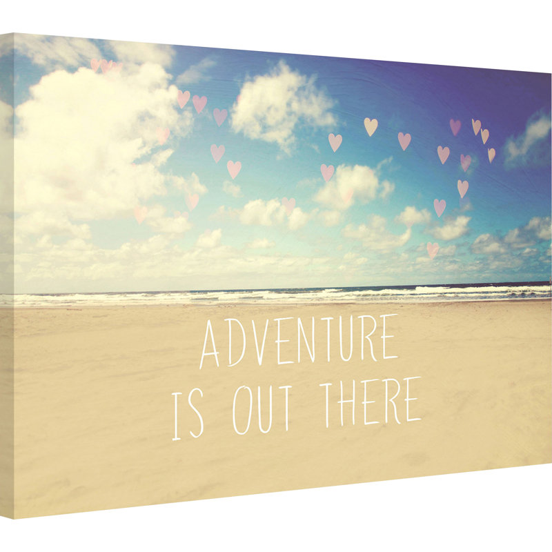 Adventure Is Out There By Parvez Taj Painting Print On Wrapped