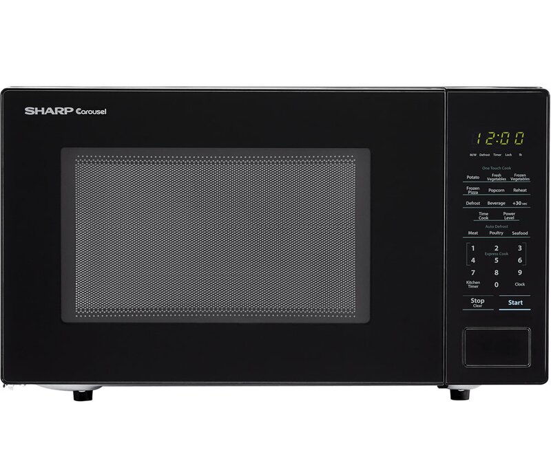 Sharp Carousel 20 1 1 Cu Ft Countertop Microwave Reviews Wayfair