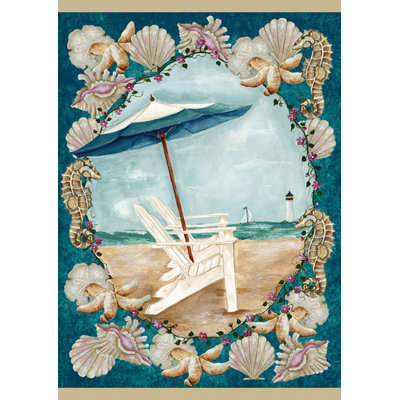 Seabreeze Garden flag Toland Home Garden