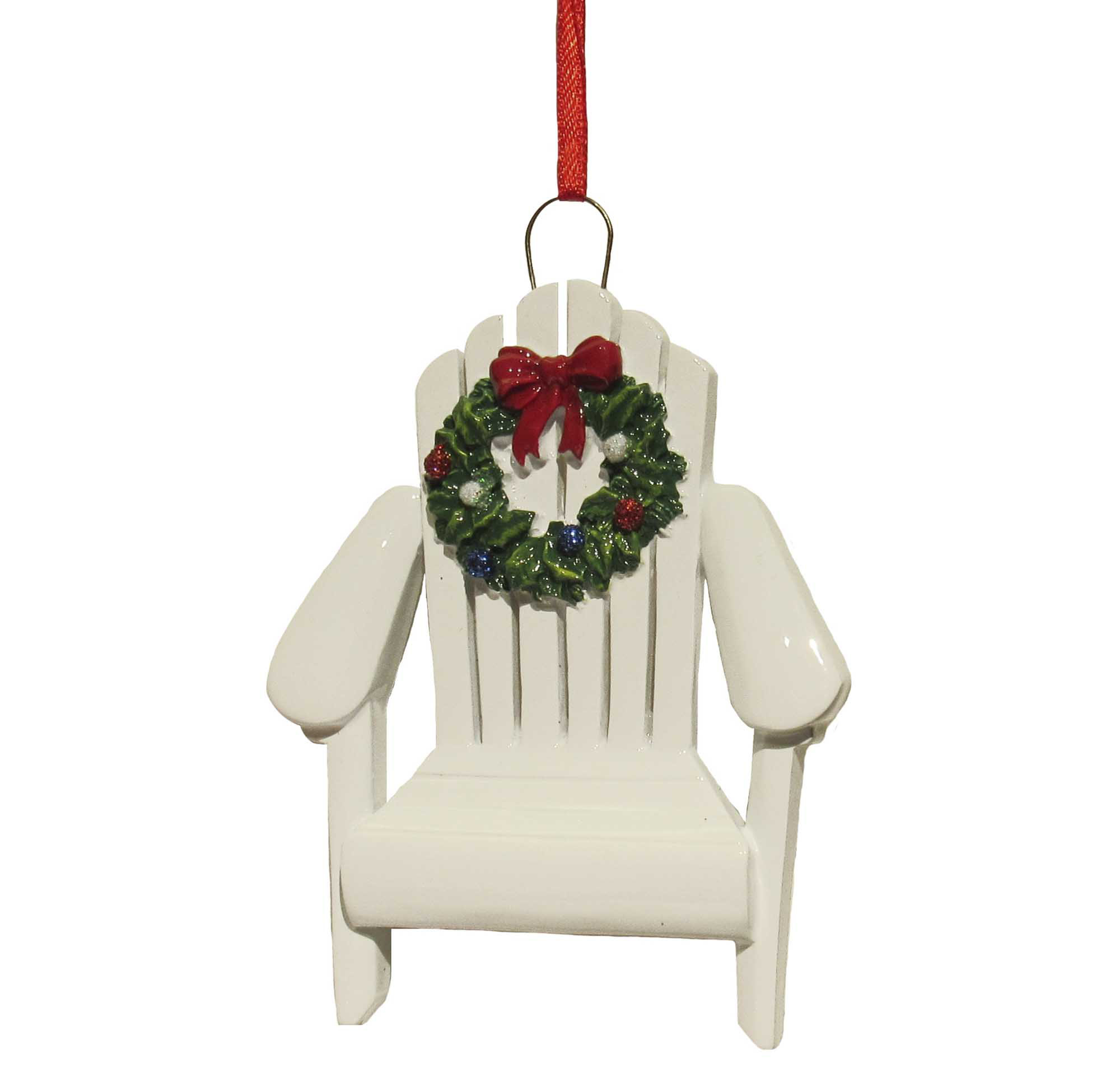The Holiday Aisle Resin Adirondack Chair Hanging Figurine Ornament Reviews Wayfair