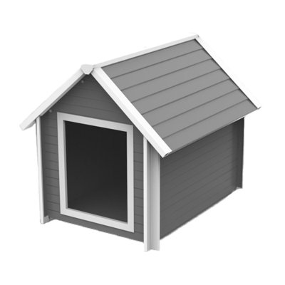 incomplete Achilles ECOFLEX Weather-Resistant Bunk Style Dog House
