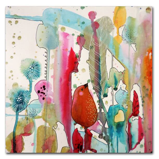 Trademark Art Sylvie Demers La Vie Comme Un Passage On Canvas by Sylvie ...