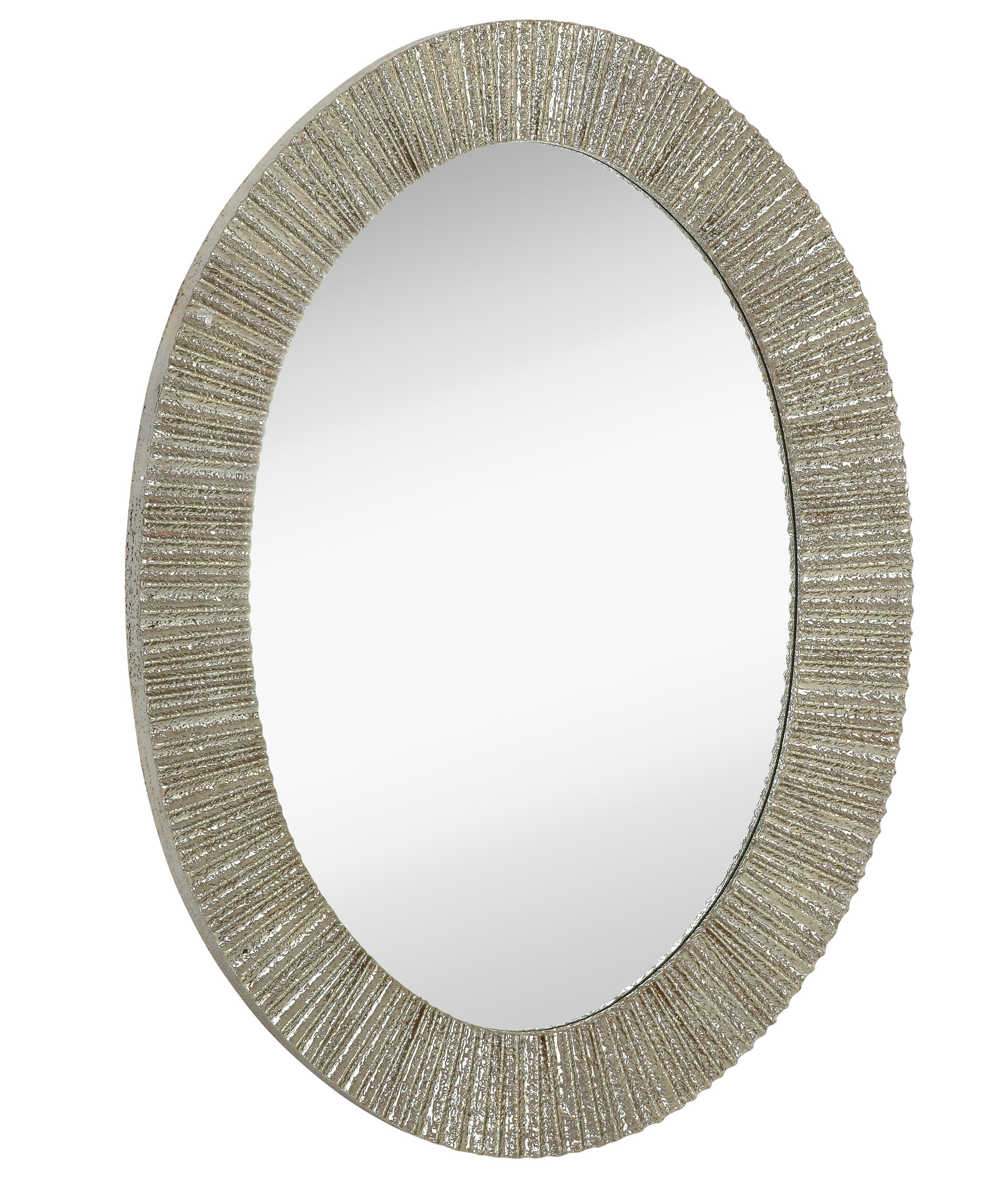 Majestic Mirror Contemporary Oval Shaped Shiny Polished Pewter ... Majestic Mirror Contemporary Oval Shaped Shiny Polished Pewter ...