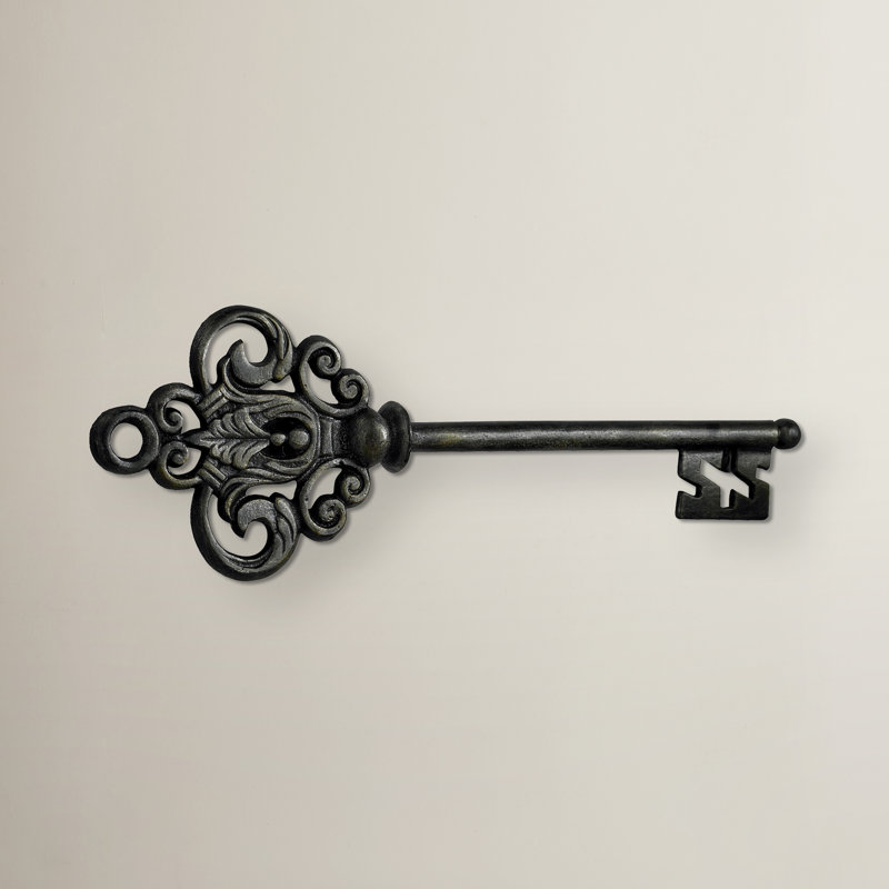 Black Metal Key Wall Décor Reviews Birch Lane Black Metal Key Wall Décor