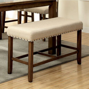 Go to store & view more images Gracie Oaks Wanda Wood Bench