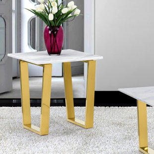 Review Germana End Table by Willa Arlo Interiors