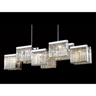 Go to store & view more images Heckson 10-Light Kitchen Island Pendant by Orren Ellis