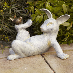 Bunny Garden Statue Wayfair Annora Bunny Garden Statue