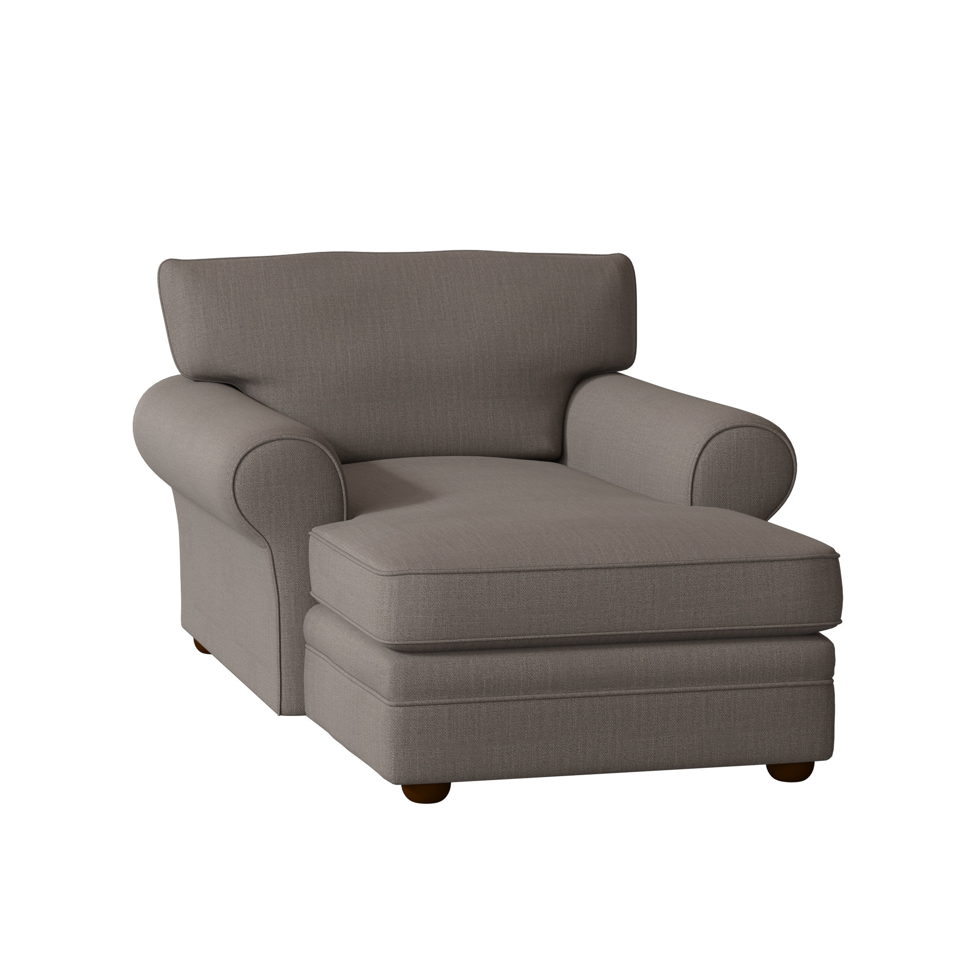 Birch Lane Newton Two Arm Round Chaise Lounge Reviews Wayfair