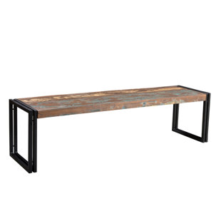 Go to store & view more images Millwood Pines Leah Wood Bench