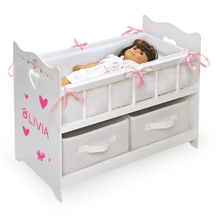 toy doll cradle bedding
