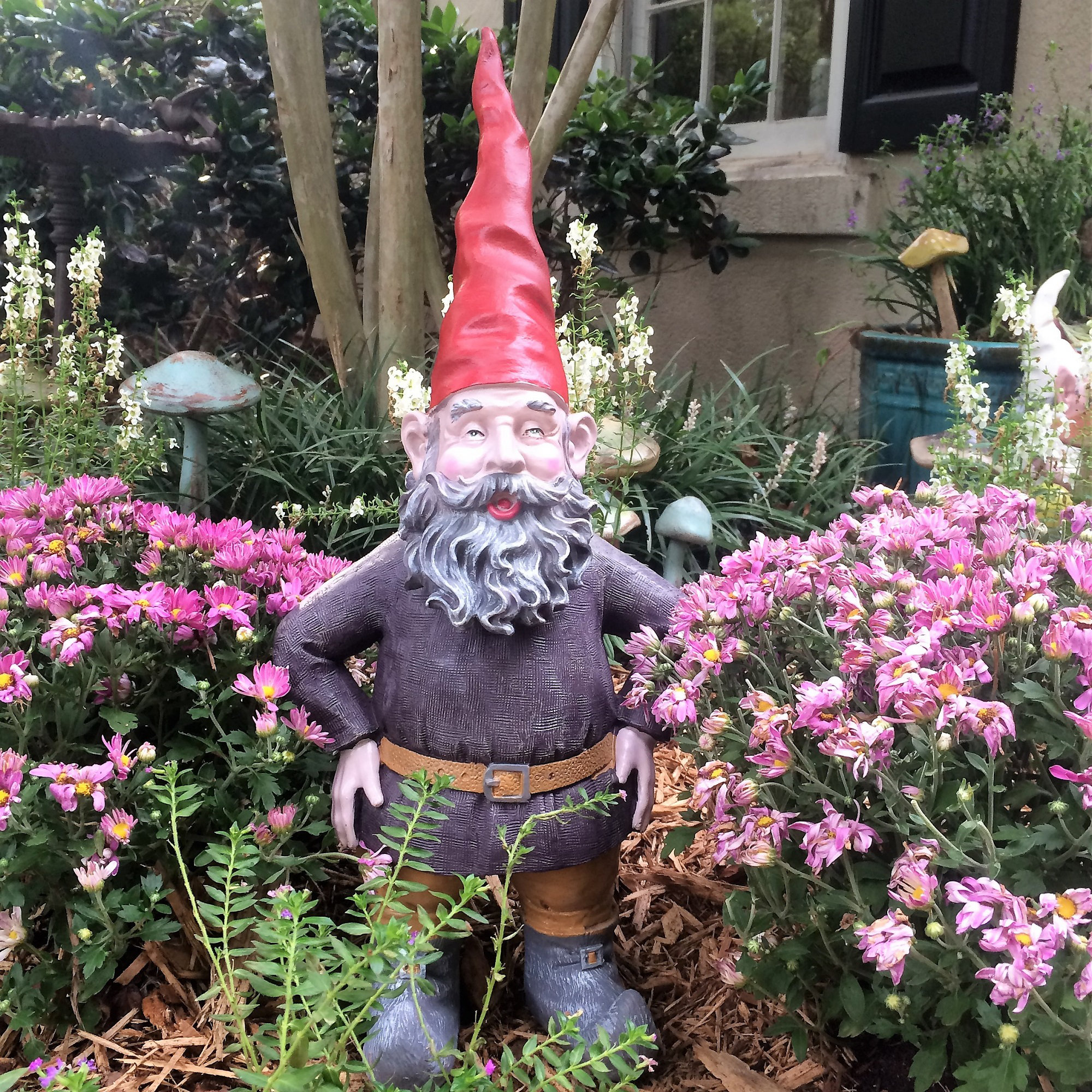 HomeStyles Gnomes of Toad Hollow Merlin the Garden Gnome Statue & Reviews |  Wayfair