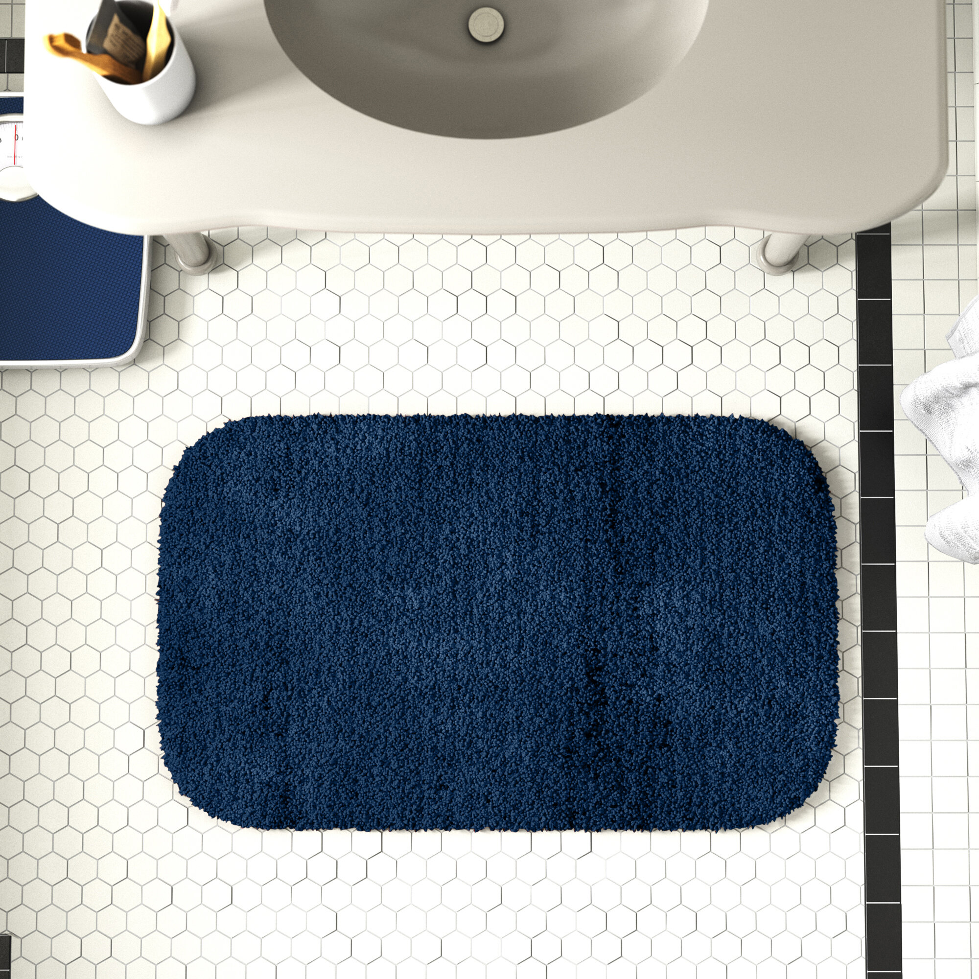 Latitude Run® Woodacre Bath Rug And Reviews Wayfair