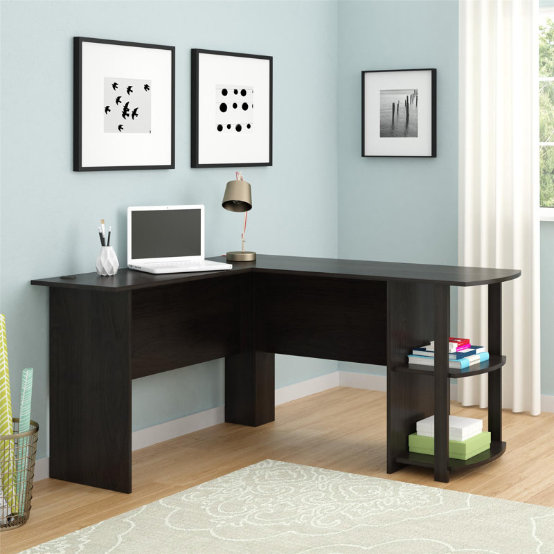 Andover Mills Salina L Shape Corner Desk Reviews Wayfair Salina L Shape Corner Desk
