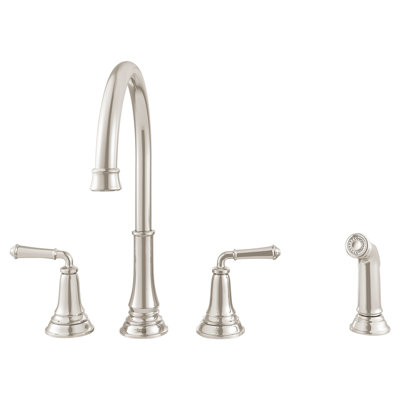 American Standard Delancey Double Handle Kitchen Faucet Color