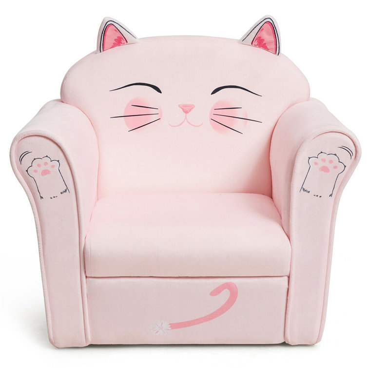 Zoomie Kids Erdmann Cat Kids Club Chair Wayfair