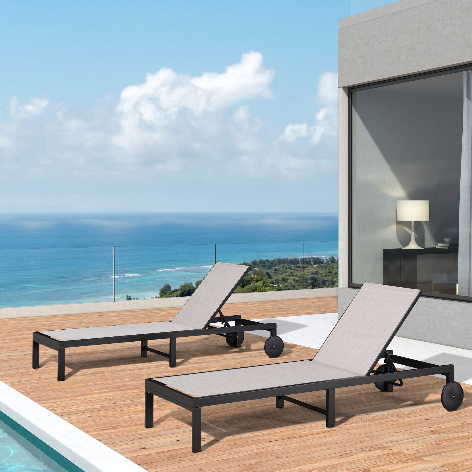 Latitude Run® Narwin 74.8'' Long Reclining Single Chaise & Reviews