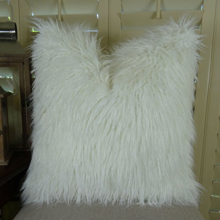 Mongolian Fur Pillows Wayfair