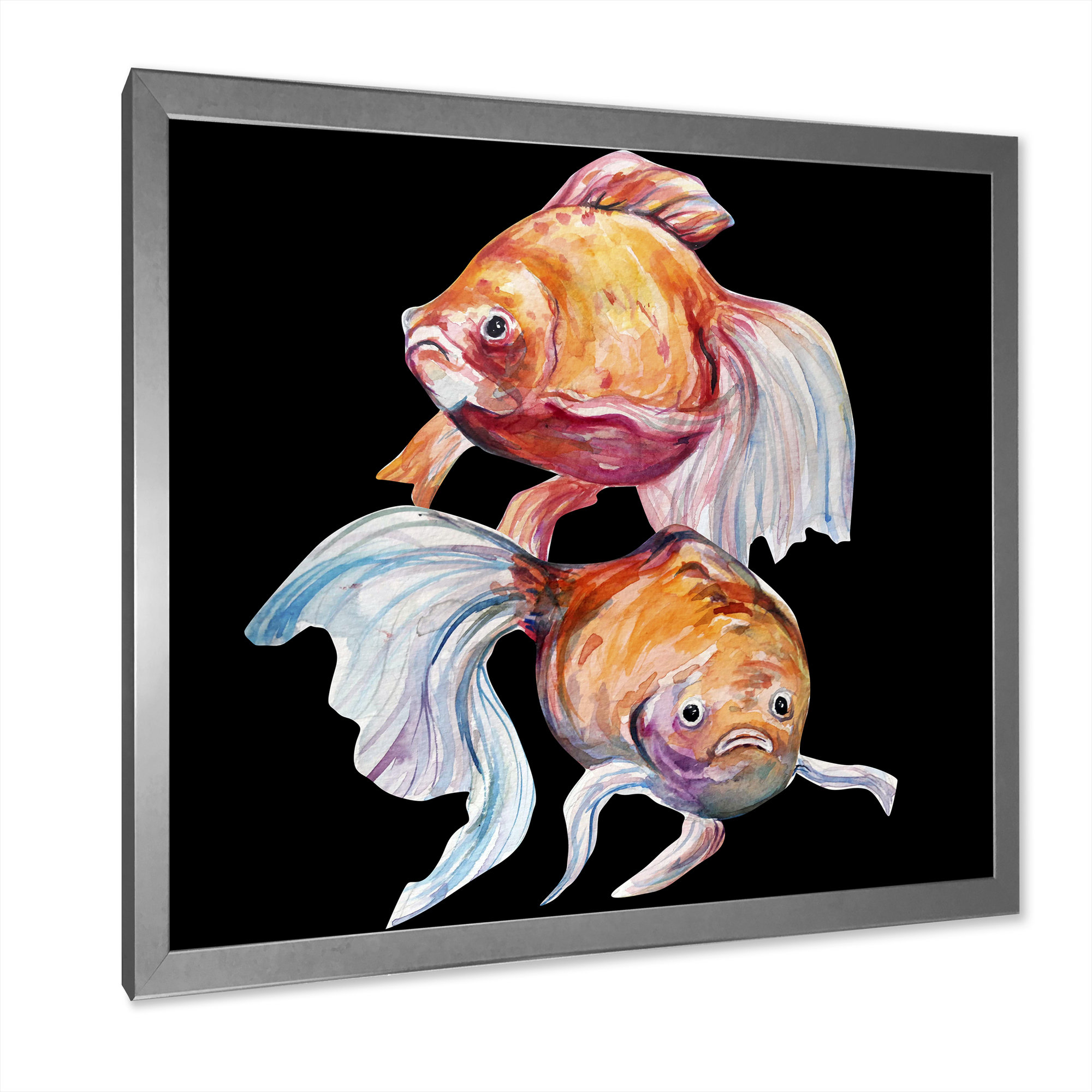 Bay Isle Home Water Color Fish Art II - on | Wayfair