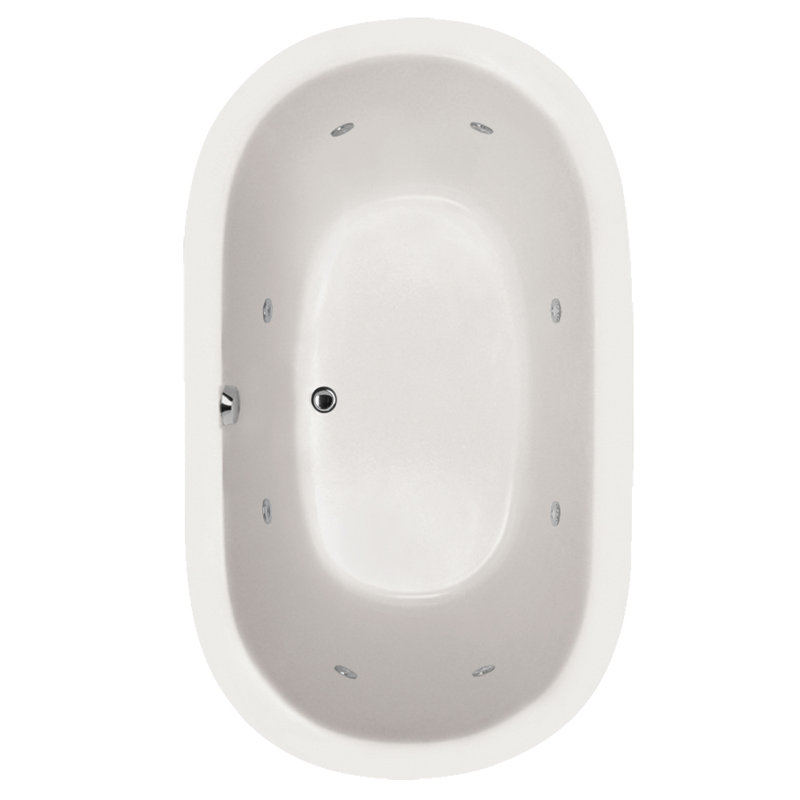 Hydro Systems Designer Liliana 66" x 42" Drop In Whirlpool ...
