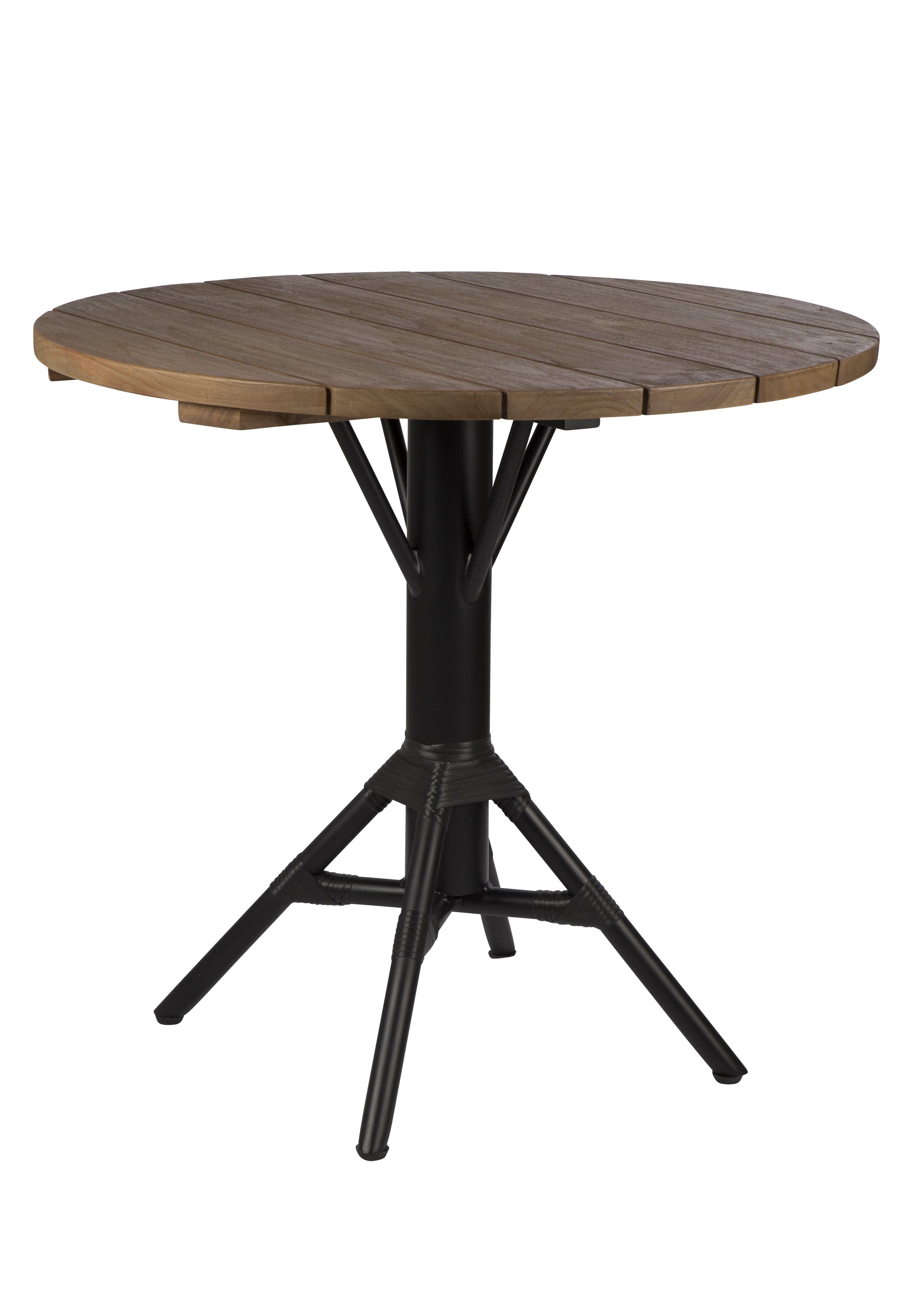 round outdoor cafe table