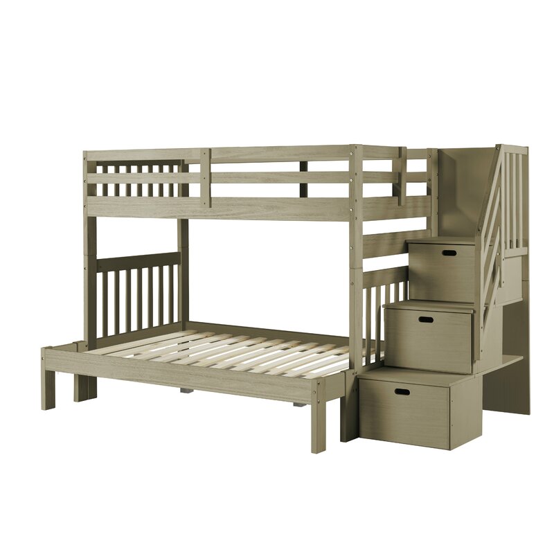 Winston Porter Jenafir Twin Over Full Bunk Bed Wayfair