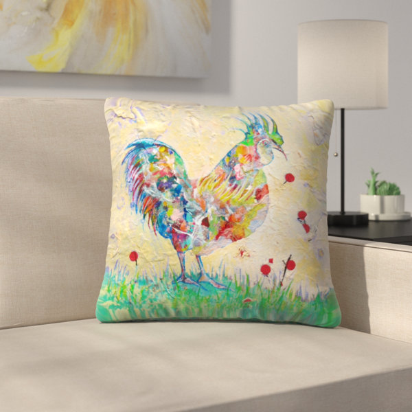 Outdoor Rooster Pillows Wayfair