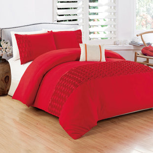 Red Duvet Covers Sets You Ll Love Wayfair Co Uk Quickview Black Red