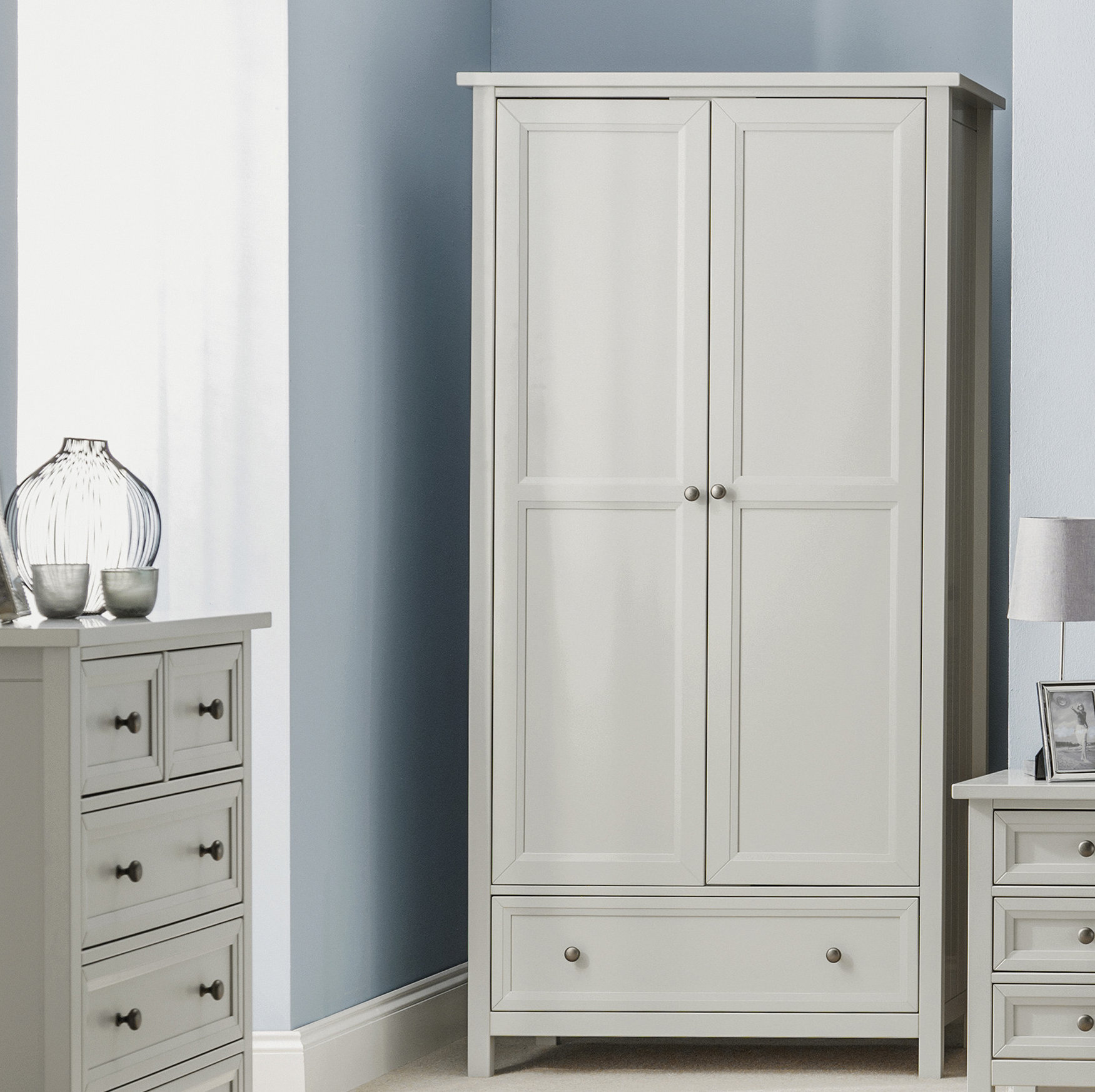 Breakwater Bay Trident 2 Door Wardrobe Reviews Wayfair Co Uk