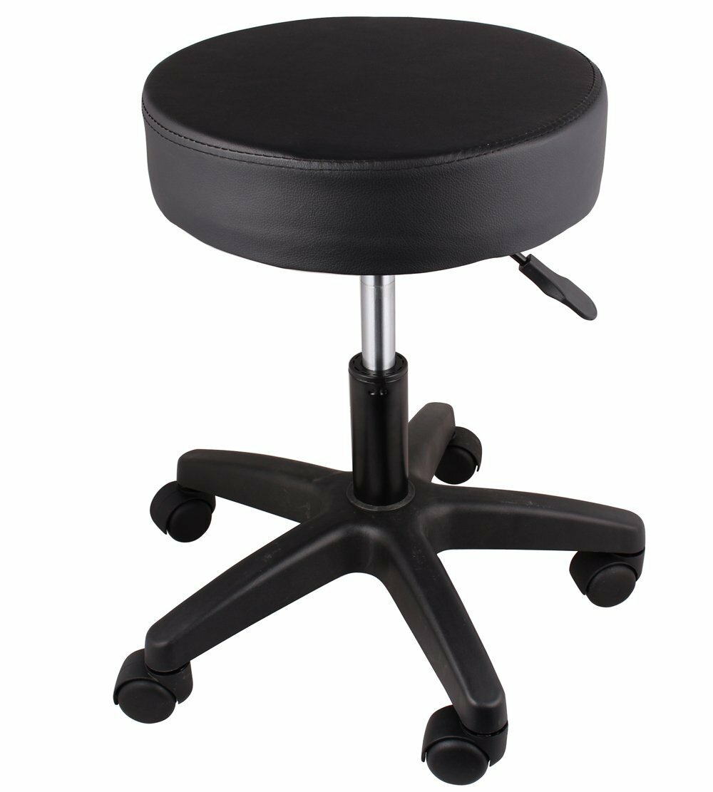 Camping Furniture Ergonomic Scrollable Stool Swivel Chair