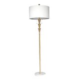 gold free standing lamp