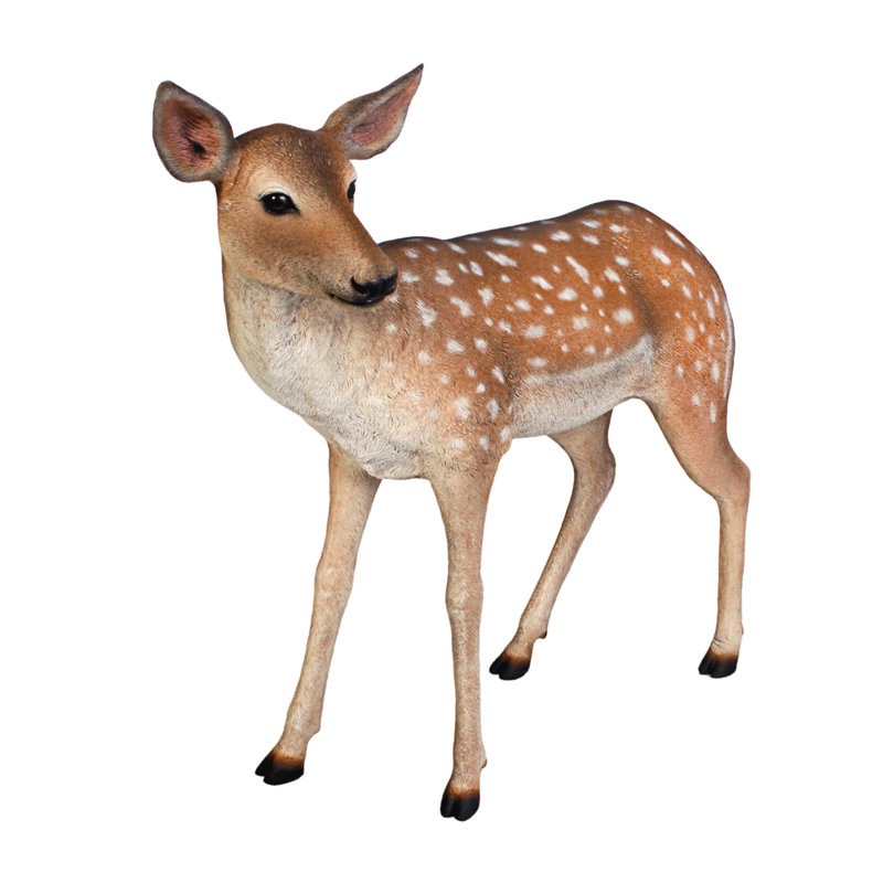 white spotted deer