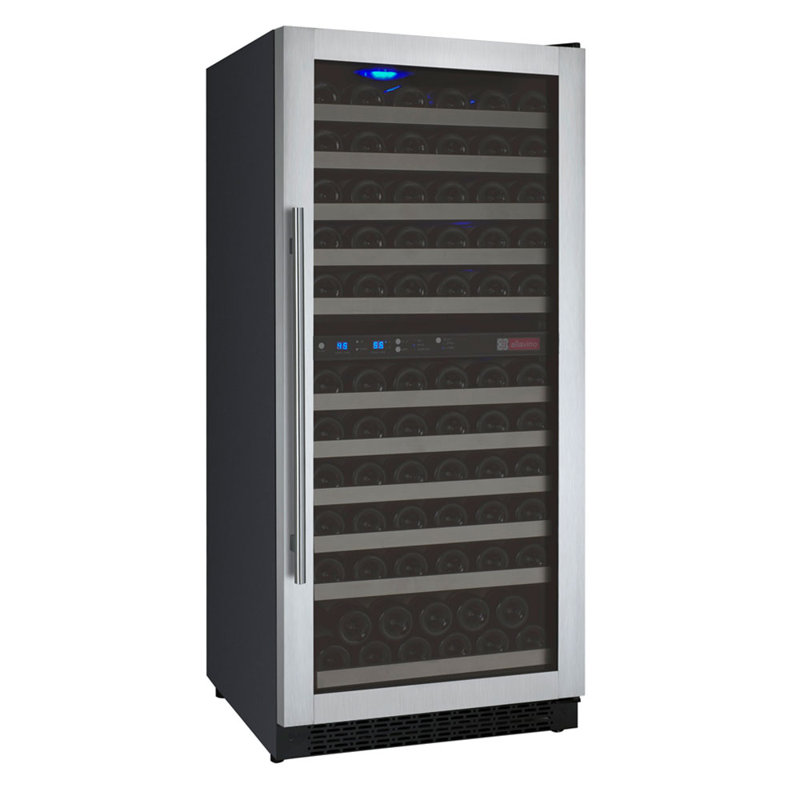 121 Bottle FlexCount Series Dual Zone Freestanding Wine Cellar