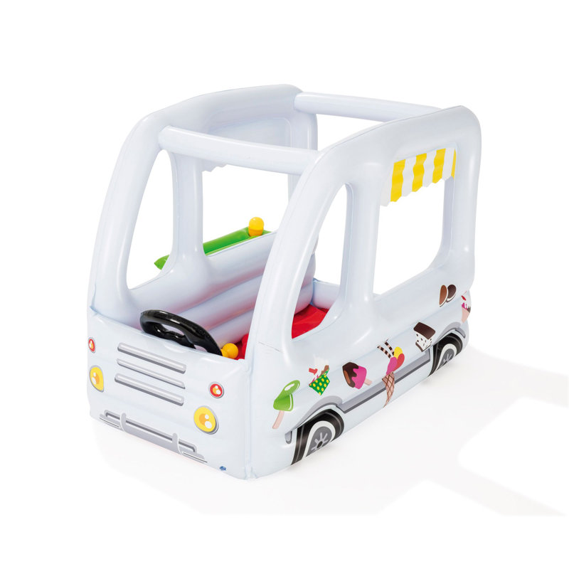 Bestway Up In And Over Scoops N Smiles Ice Cream Truck Ball Pit Reviews Wayfair