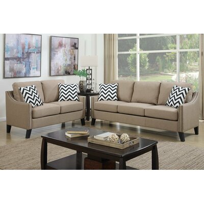 Broadway Sofa And Loveseat Set Aj Homes Studio Color Sand