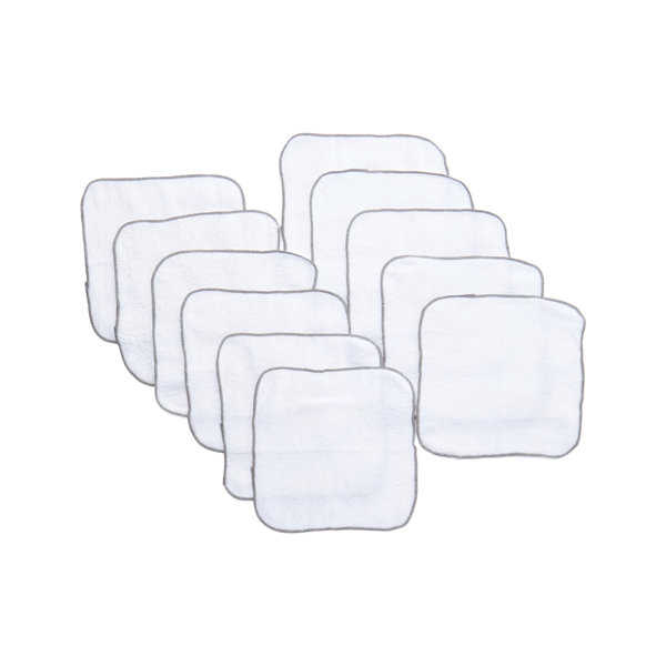 White Towels With Black Trim Wayfair