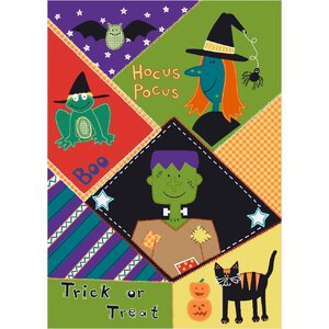 Fall Seasonal Pocus Hocus Area Rug