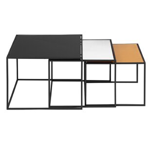 Wyndemere 3 Piece Coffee Table Set by 17 Stories