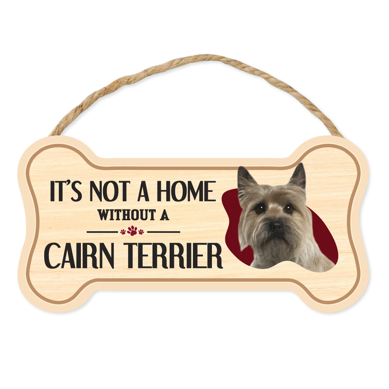Terrier Wooden Hanging Sign