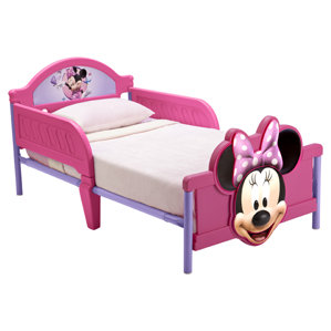 Disney Minnie Mouse 3D Convertible Toddler Bed by Delta Children