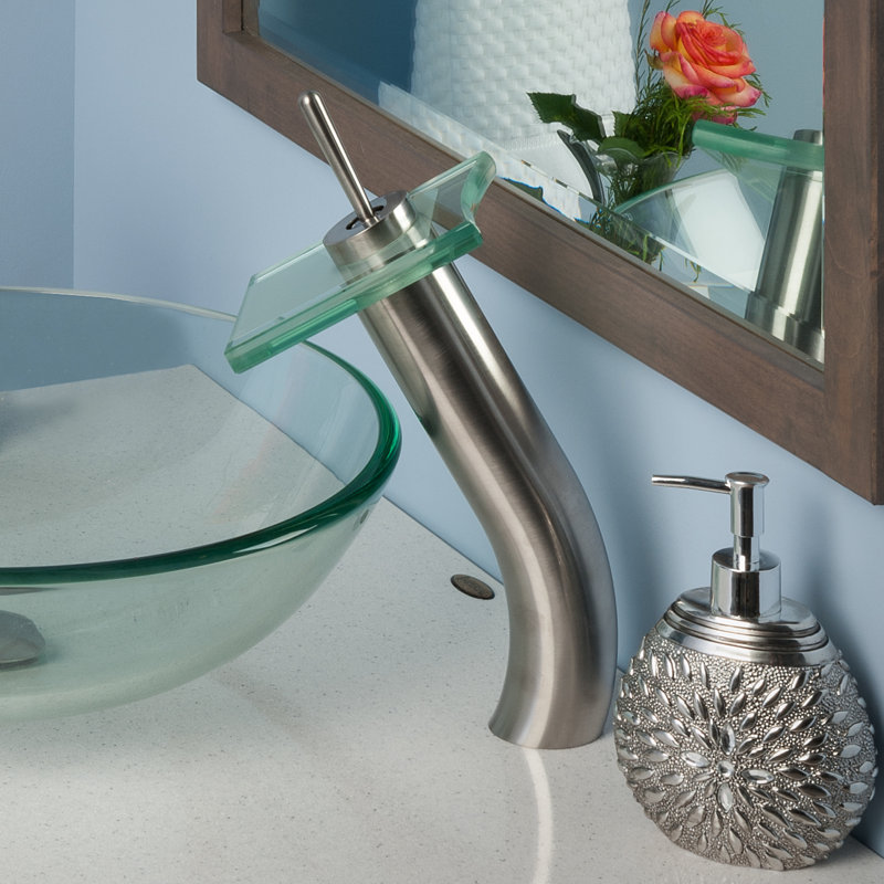 Bathroom Waterfall Faucet novatto single handle waterfall faucet & reviews | wayfair Bathroom Waterfall Faucet novatto single handle waterfall faucet & reviews | wayfair