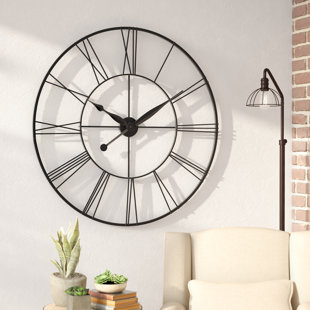 Oversized Wall Clocks You Ll Love Wayfair Grafton Oversized 45 L Wall Clock
