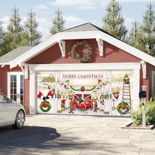 New Large christmas garage door magnets garage door Style | Carport ...